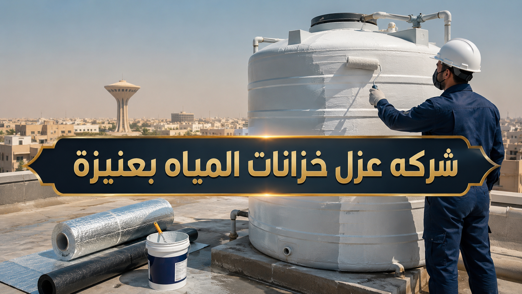 شركه عزل خزانات المياه بعنيزة