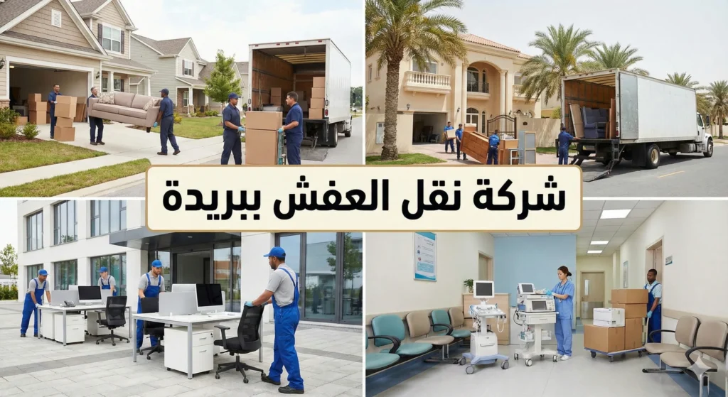 شركة نقل العفش ببريدة