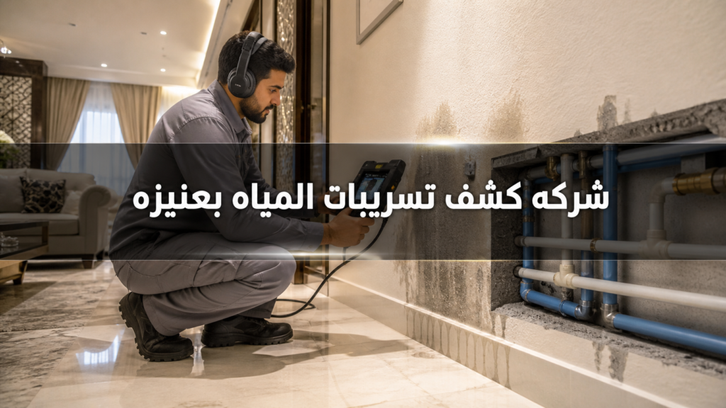 شركه كشف تسريبات المياه بعنيزه