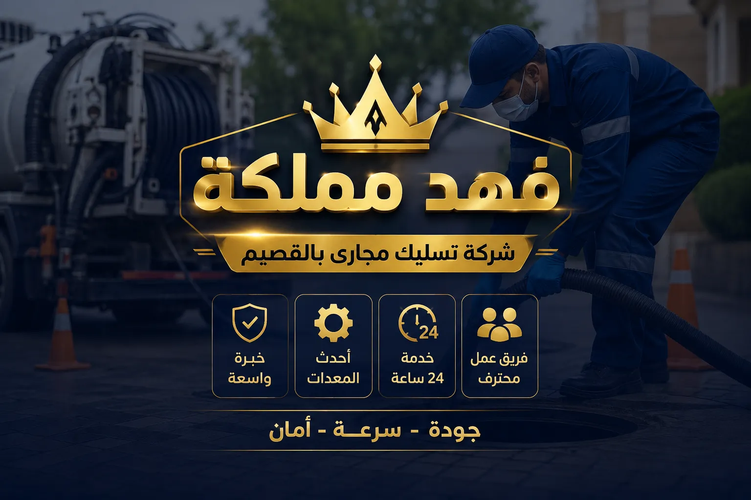 تسليك مجارى بالقصيم