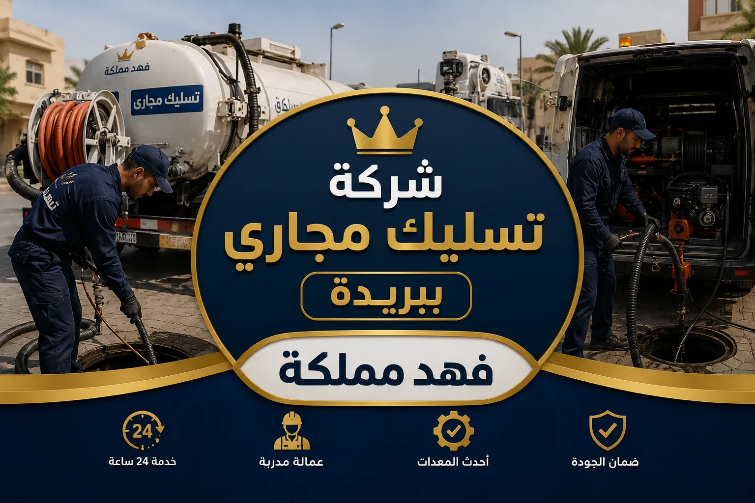 تسليك مجارى ببريدة