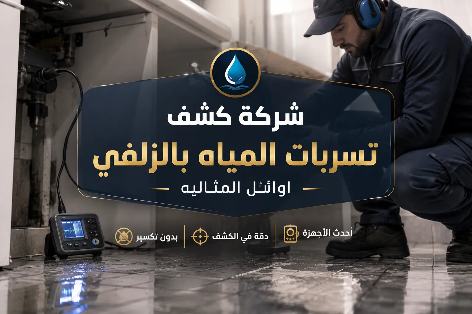 شركة كشف تسربات المياه بالزلفي