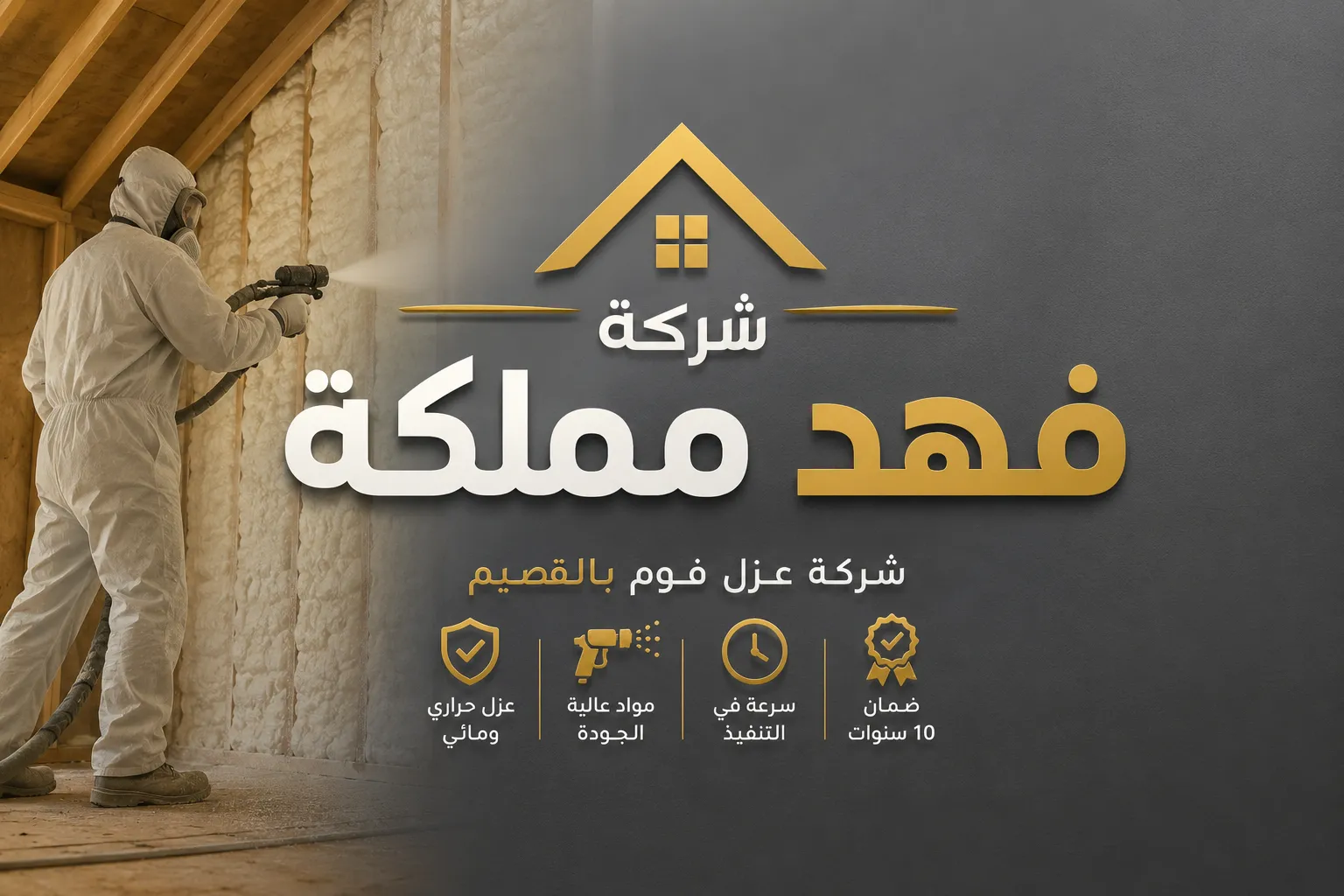 عزل فوم بالقصيم