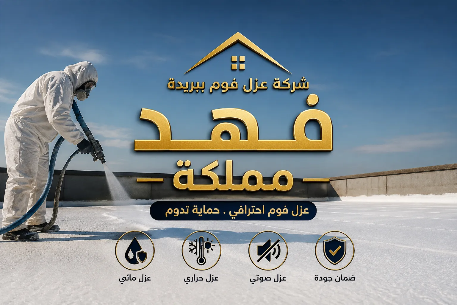 عزل فوم ببريدة