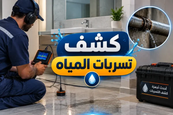 كشف تسربات المياه